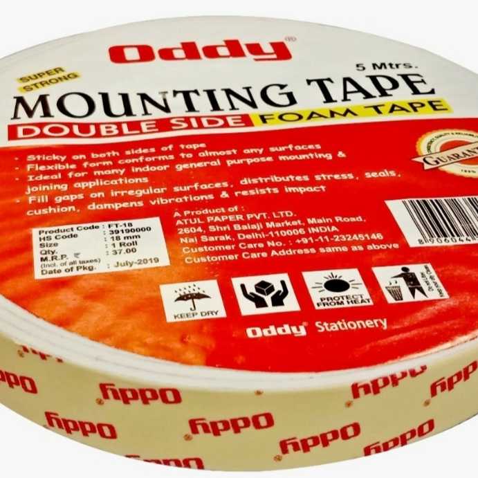 Oddy: Double Sided Foam Tape Length 5 mtr (Good Quality) - Image 5