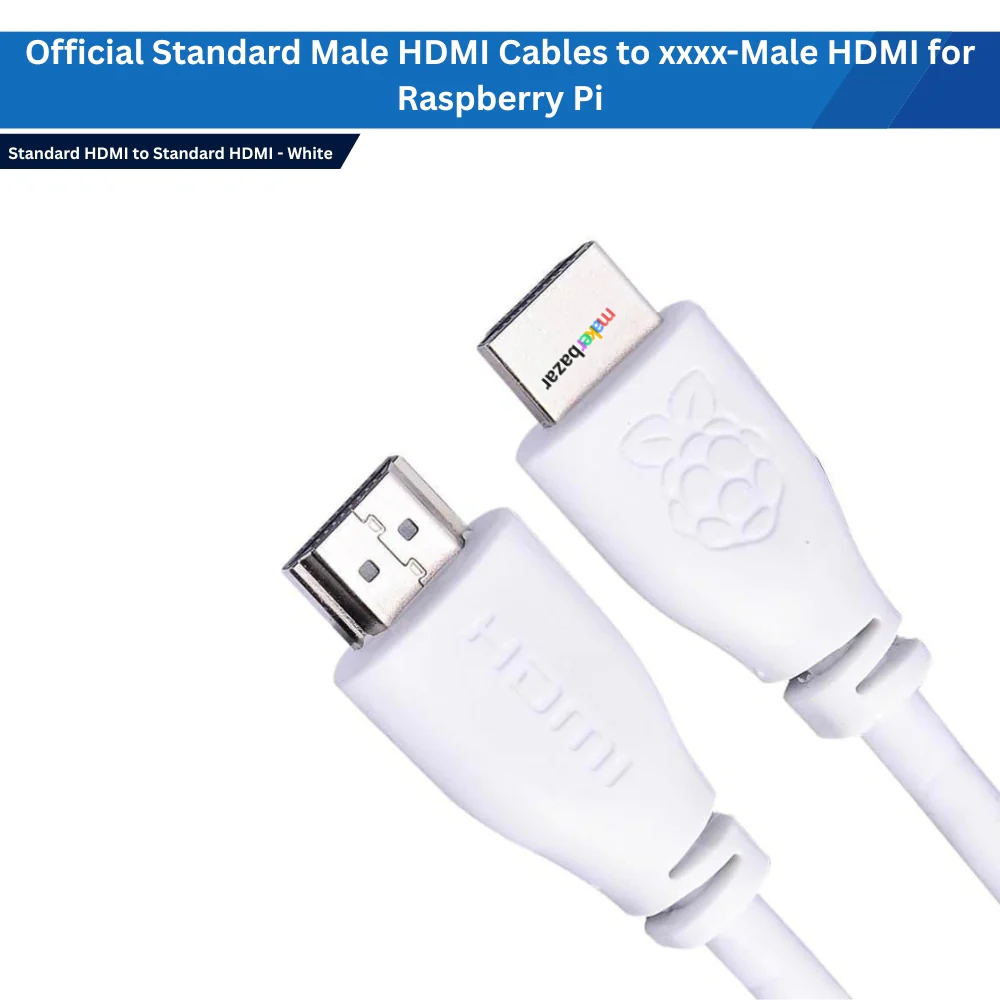 Official Standard Male HDMI Cables to xxxx-Male HDMI for Raspberry Pi - Image 4