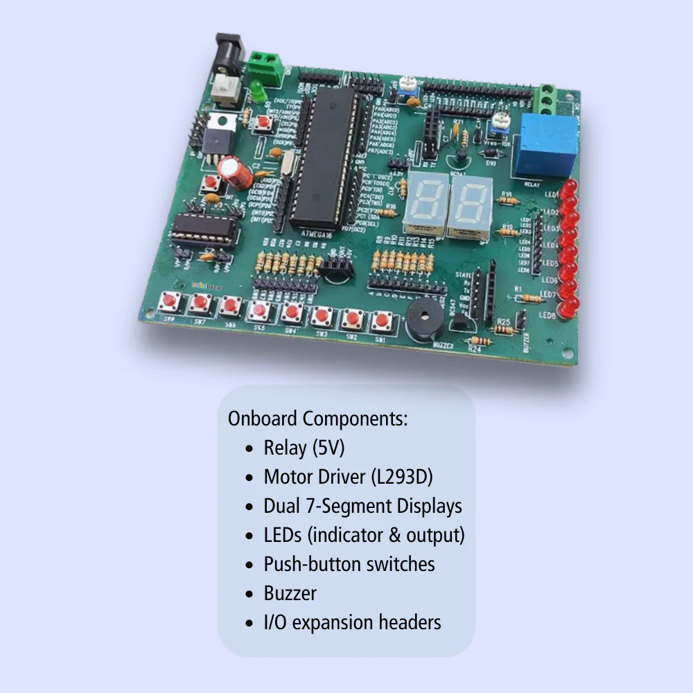 PIC Microcontroller Development Board – Prototyping & Learning Kit - Image 2