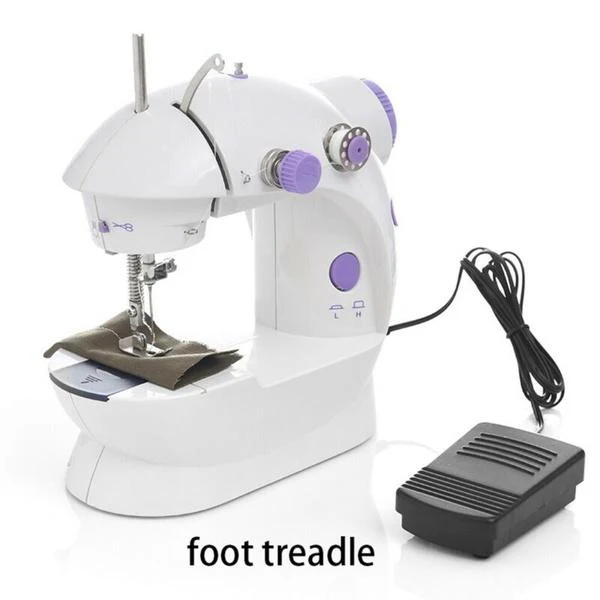 4-in-1 Semi-Automatic Portable Sewing Machine for Home/DIY - Image 3