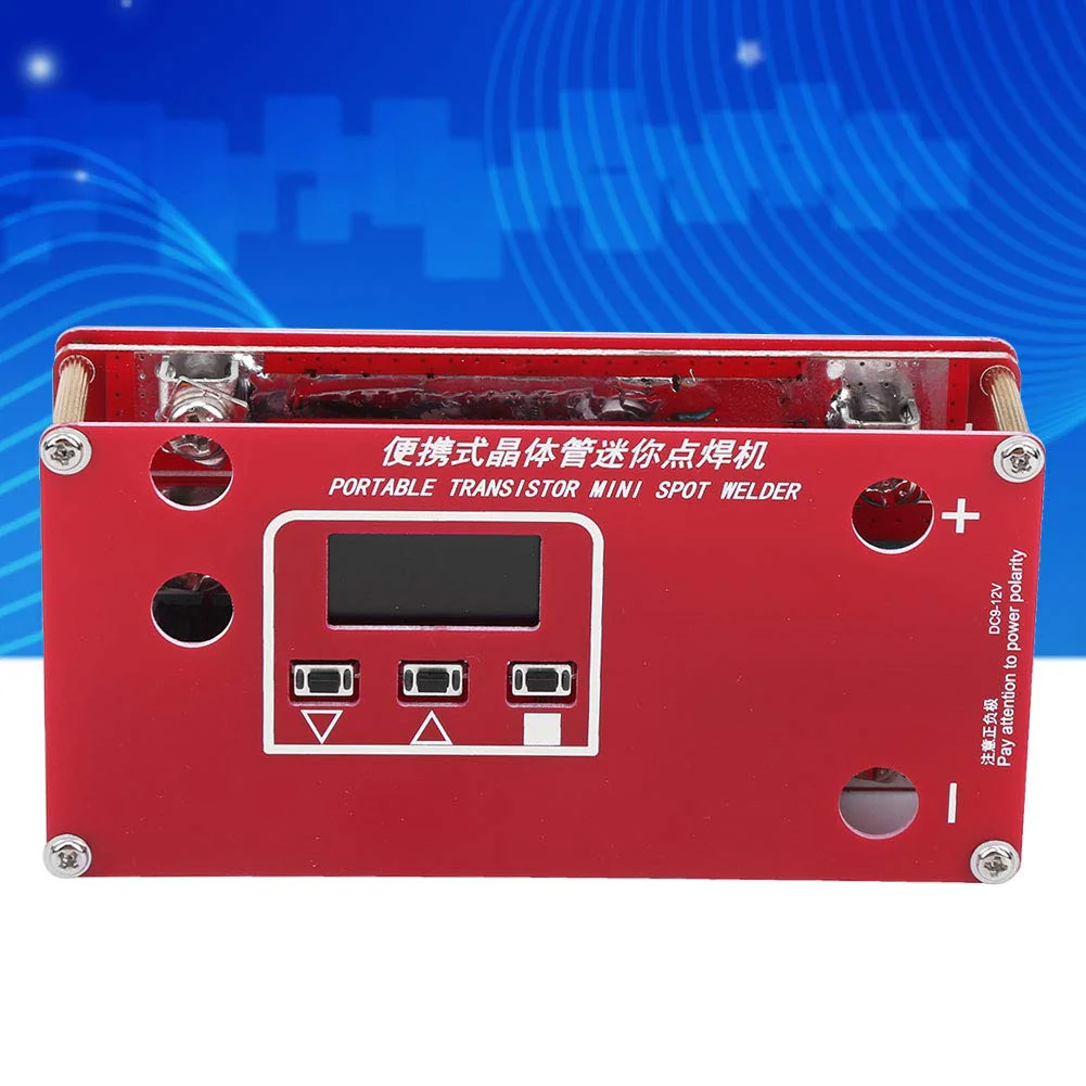 Mini Spot Welding Machine Automatic Control 10AWG Multiwire Portable Transistor 18650 Lithium Battery Spot Welder - Image 7