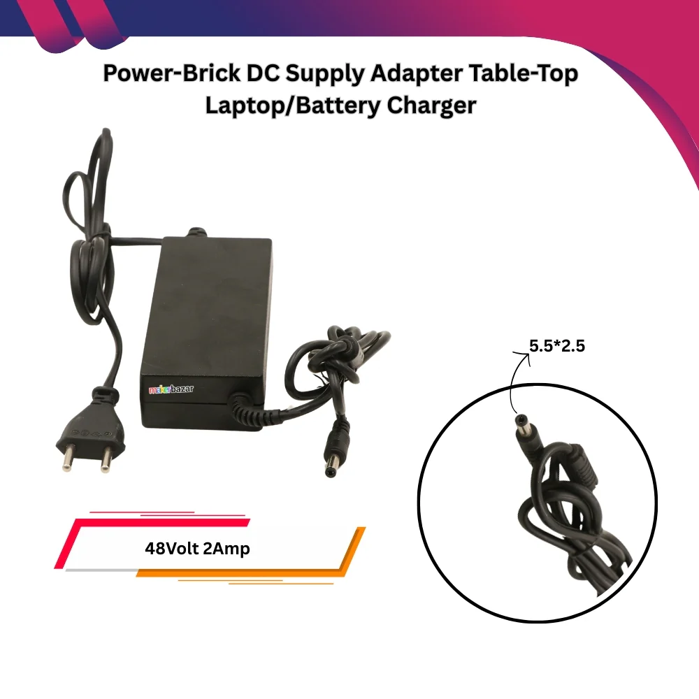 Generic: Power-Brick DC Supply Adapter Table-Top Laptop/Battery Charger - Image 8