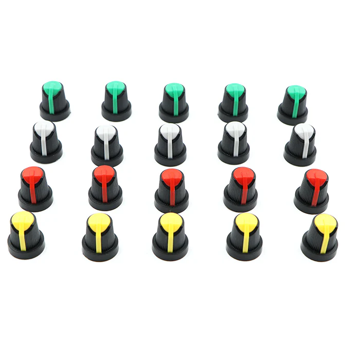 [Premium] Knob-202 Multiple Colour Potentiometer Knob With Buffer - Image 19