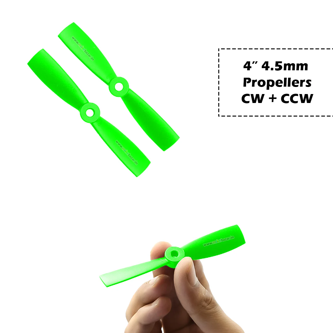 2-Blades 4.5mm Propellers For Drone/Quadcopters CW + CCW (1-Pair) - Image 13