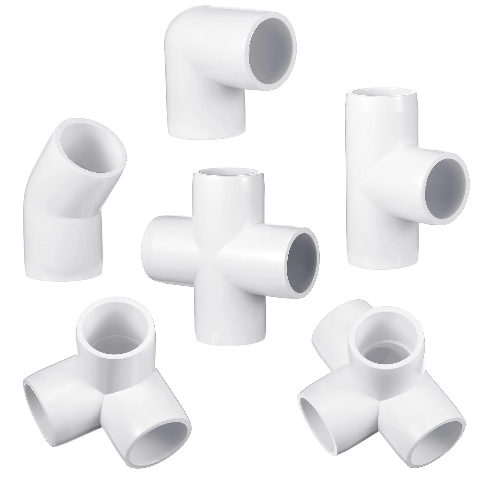 UPVC Pipe Fittings Joint for DIY/Furniture/Construction - Image 3