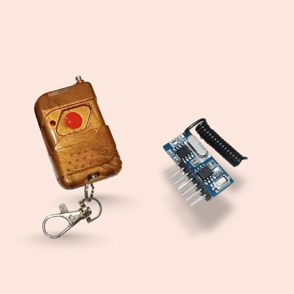 1-Channel QIACHIP Wireless 433Mhz RF Module Receiver with Remote Control - Image 2
