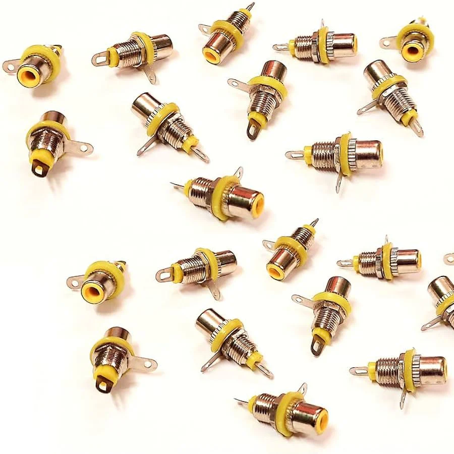 2-Pins RCA Female Chassis Mount Connector - Image 5