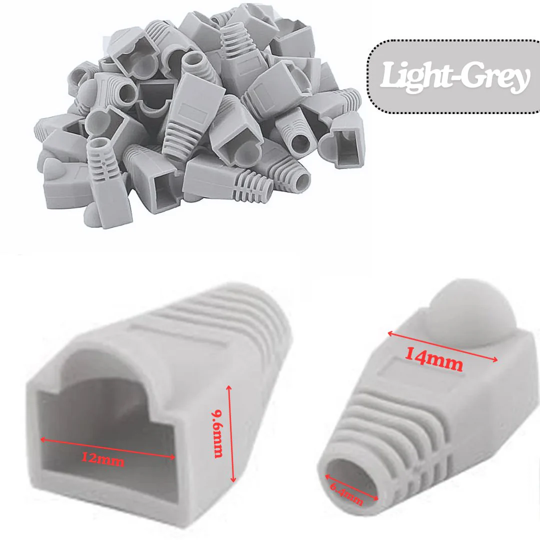 RJ45 Ethernet Cable Strain Relief Boots Connector Plug Cover Caps - Image 13