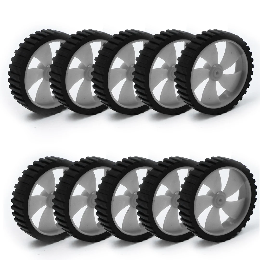Robotic DC Small BO Wheels 4.5cm x 1.2cm - Image 16