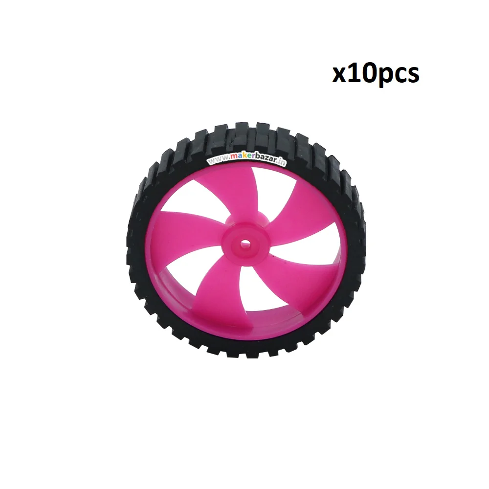 Robotic DC Small BO Wheels 4.5cm x 1.2cm - Image 24