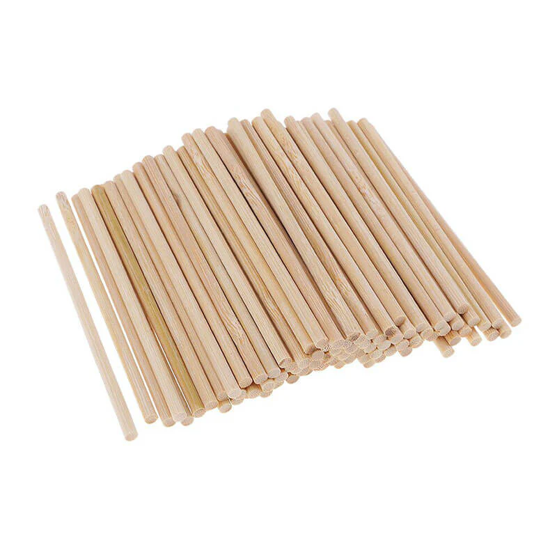 6in Round Wooden Dowel Stick (15x1cm) - Image 2