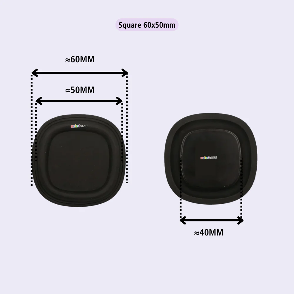 Rubber Passive Radiator Bass Vibration Plates - Image 2