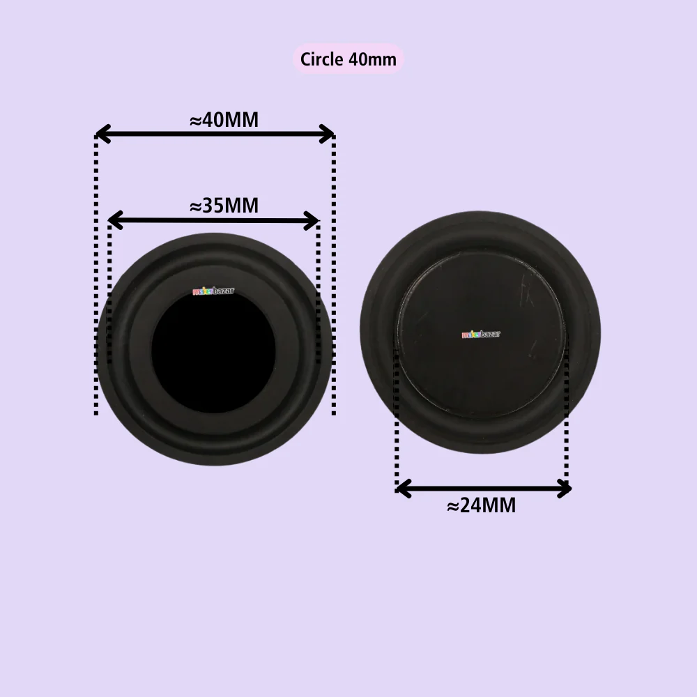 Rubber Passive Radiator Bass Vibration Plates - Image 3