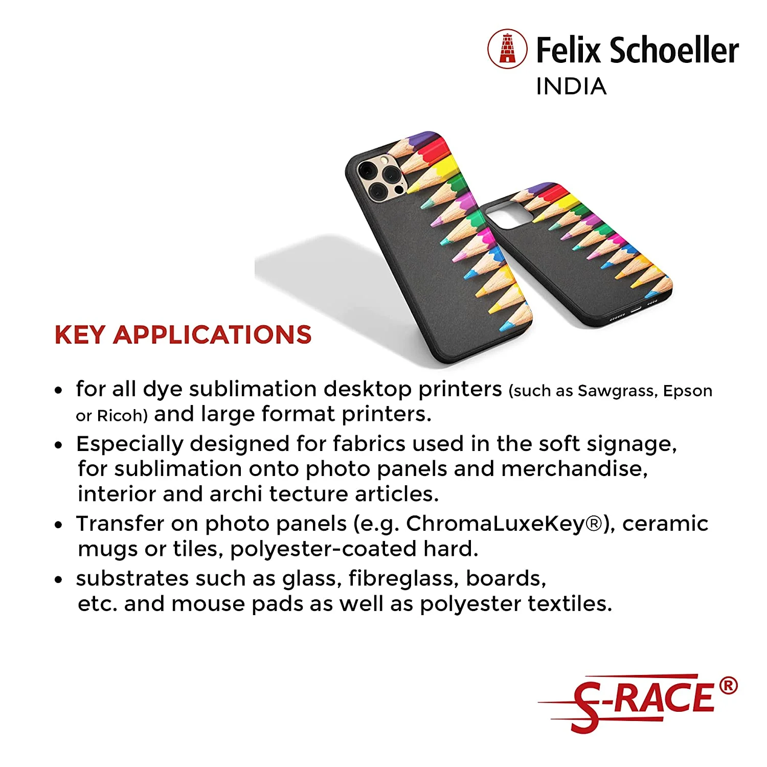 S-RACE: A4 Dye Sublimation Paper 120GSM - Image 2