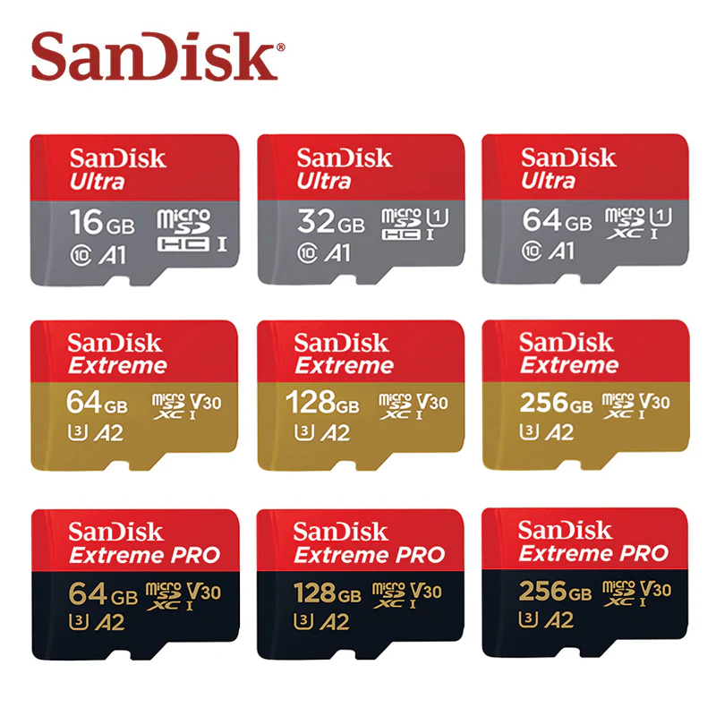 SanDisk: Micro SD Card Memory Card for Mobile / RPi