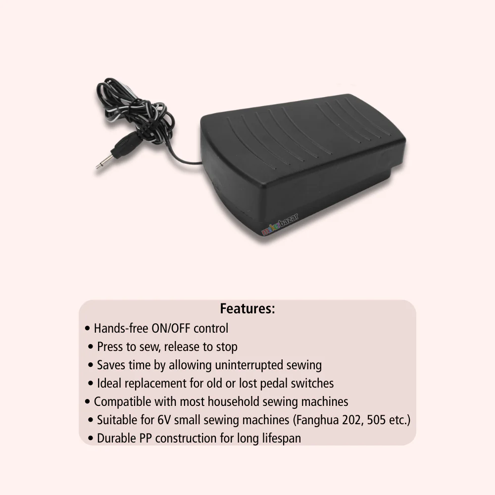 Sewing Machine Electronic Foot Control Pedal - Image 2