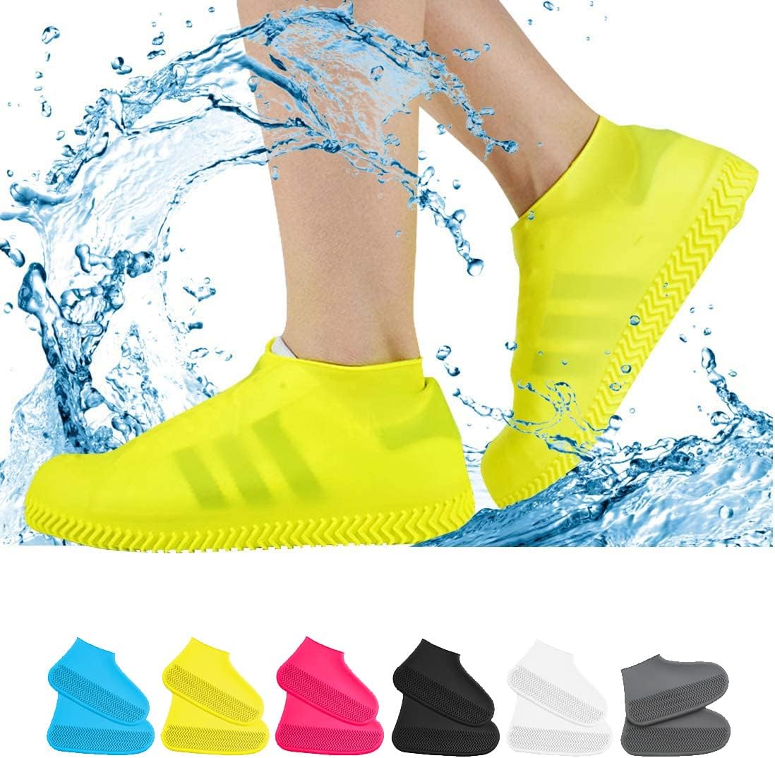 Silicone Waterproof Shoe Covers Pair - Image 7