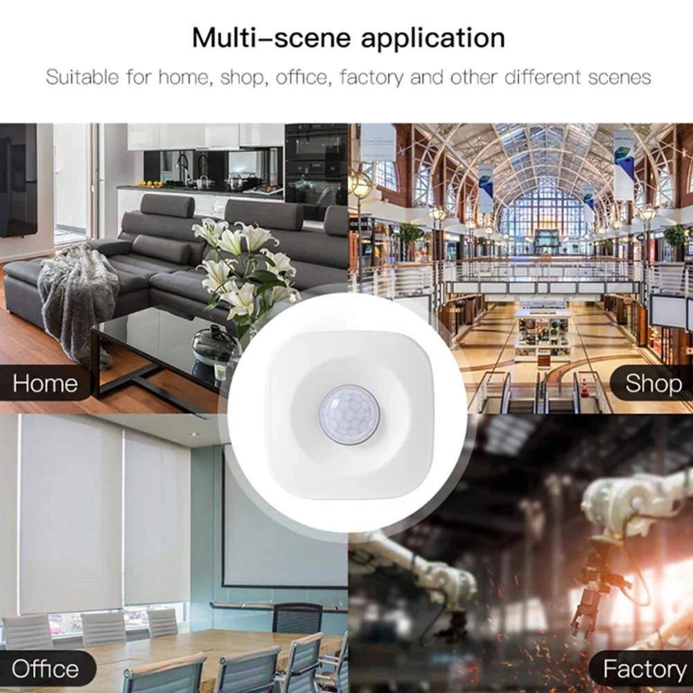 Smart Wifi PIR Motion Sensor - Compatible with Alexa - Image 10