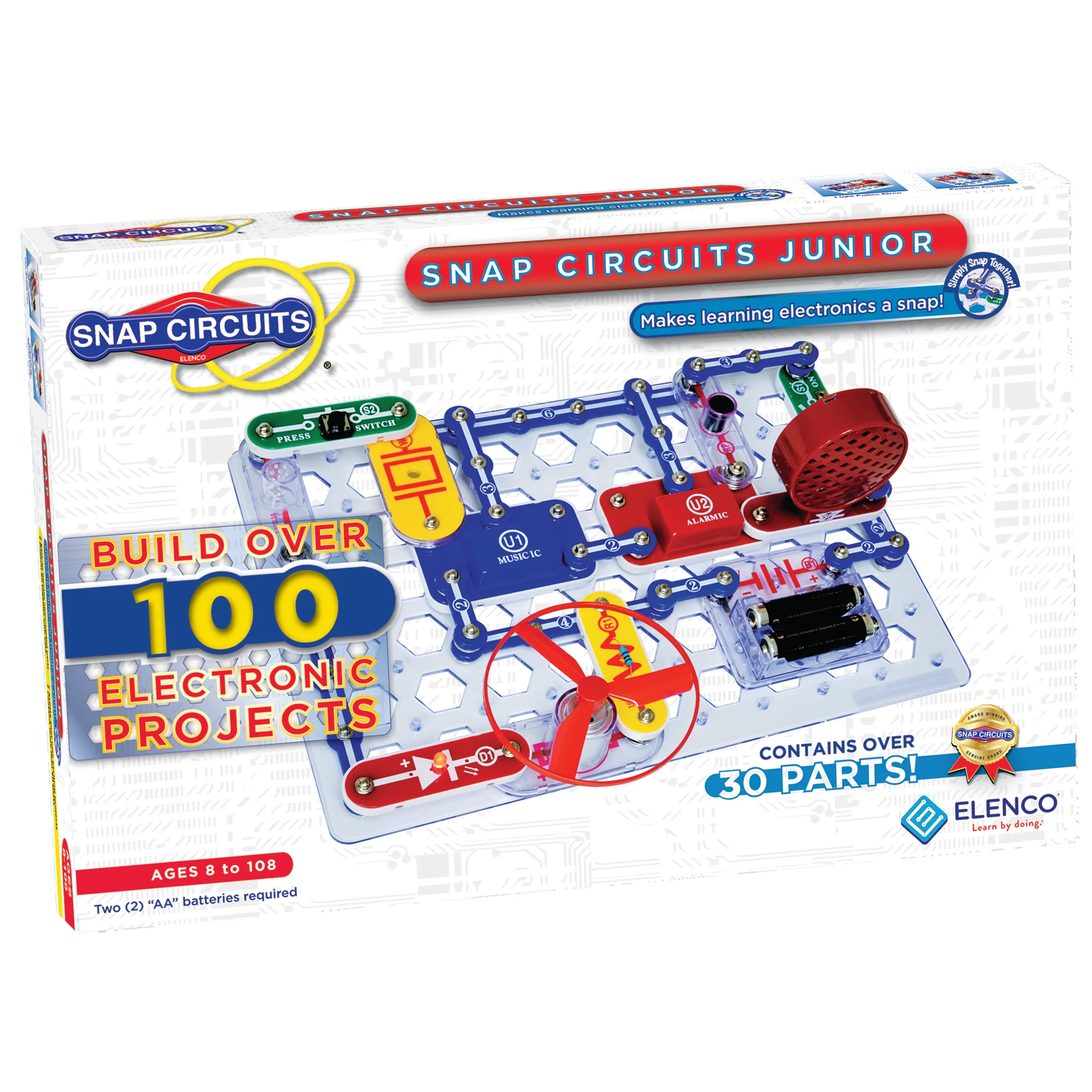Snap Circuit Jr. SC 100 (Best Educational Kit for Kids) - Image 5