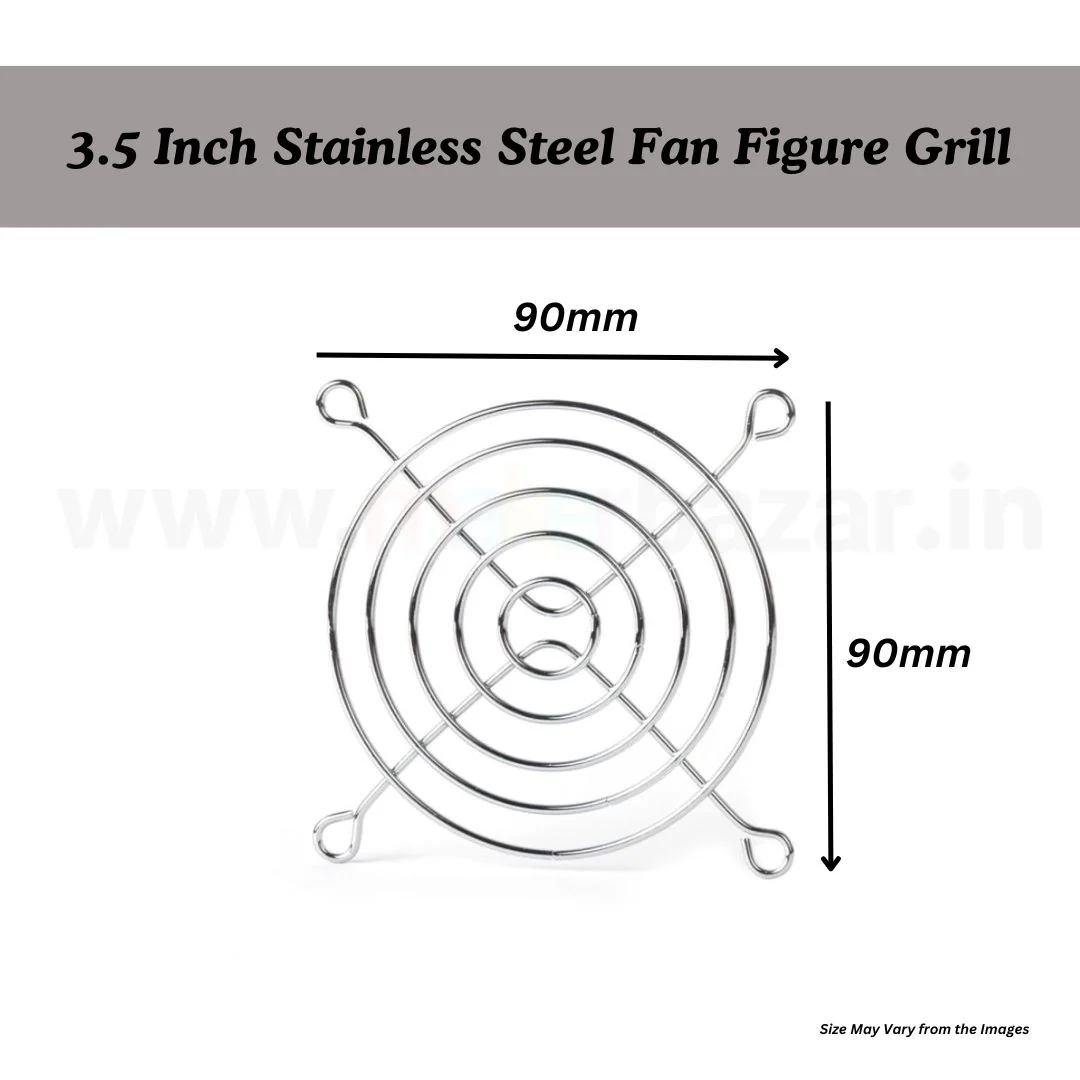 Stainless Steel Fan Grill Guard - Image 4