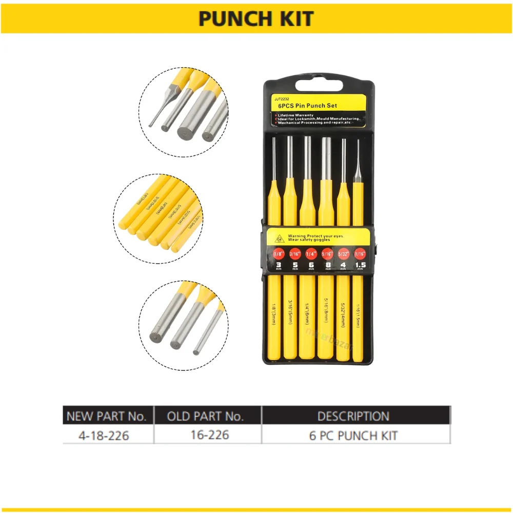 Stanley Punch/Cold Chisel Sets - Image 3