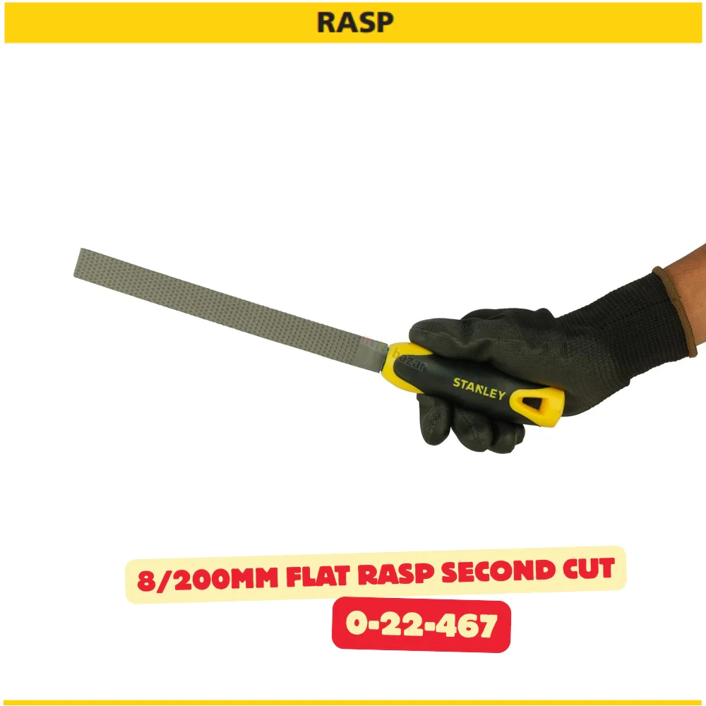 Stanley 8in/200mm Rasp Hand Filing Tool - Image 3