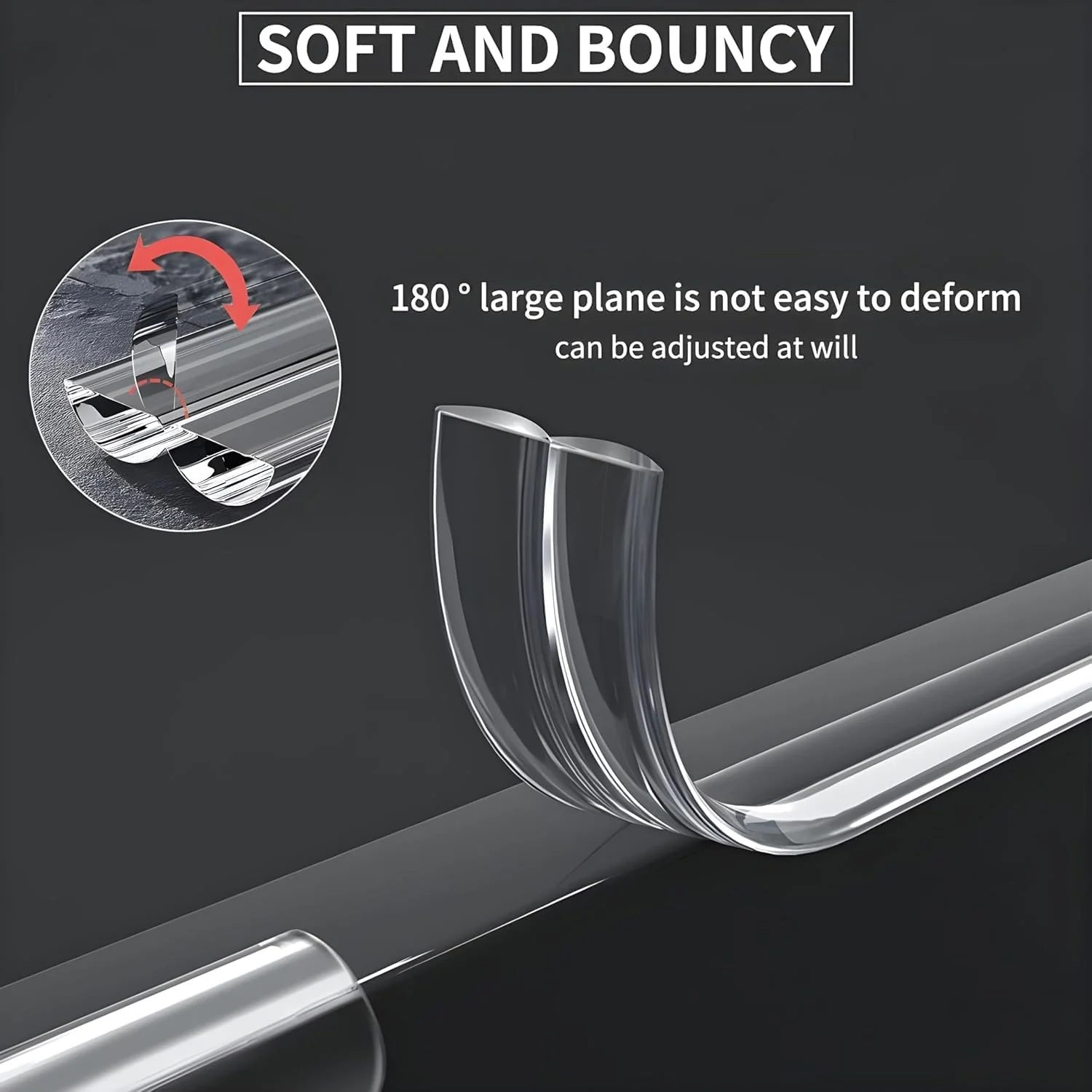 Table Edge Protection Clear Strip - Image 2