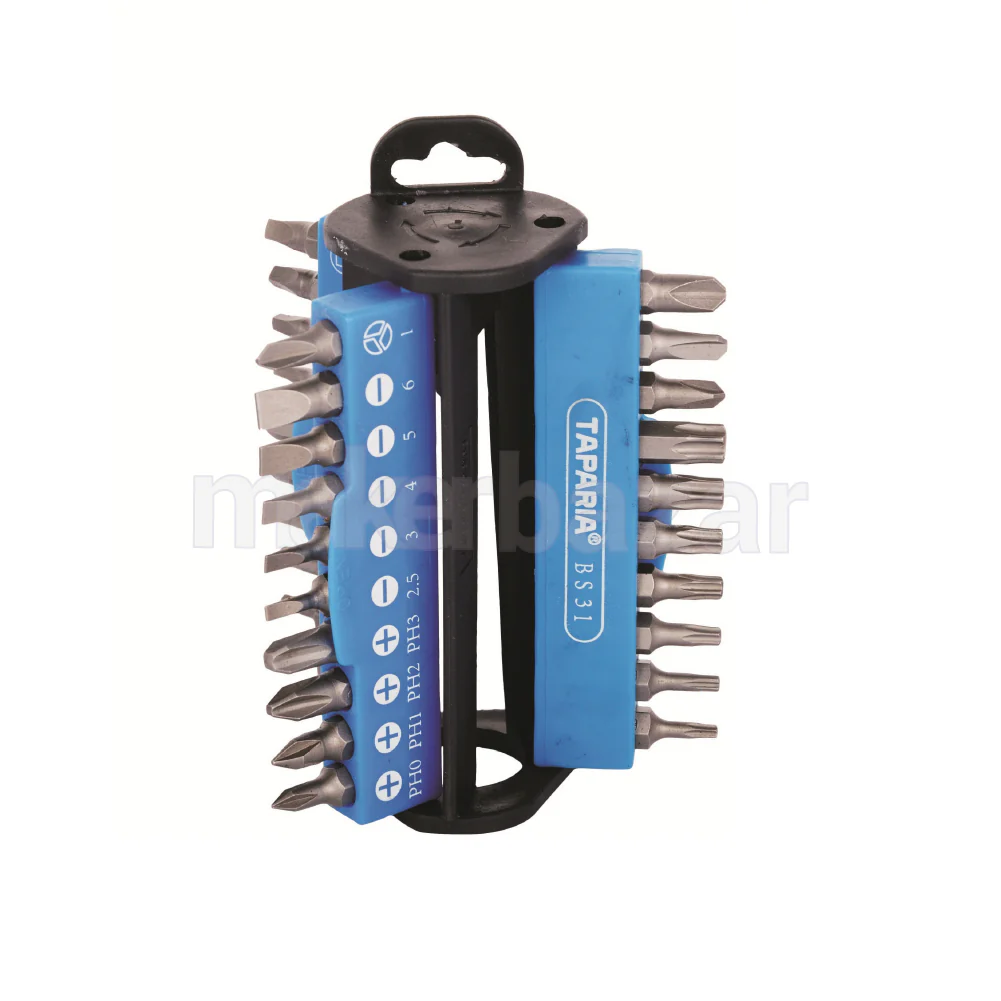 Taparia BS31 Steel Bit Screw Driver Set (Multicolour, 31-Pieces) - Image 5