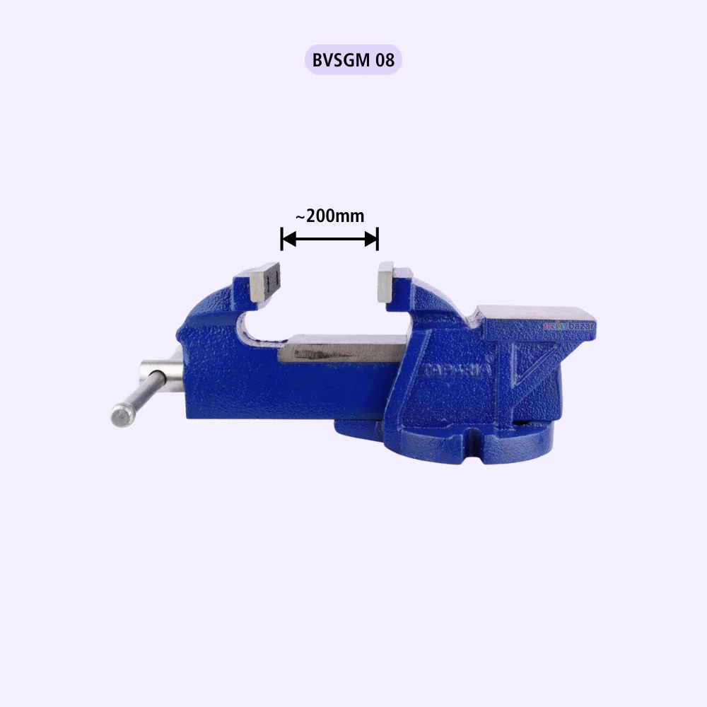Taparia BVSGM Bench Vice Fixed Base – Heavy Duty - Image 11