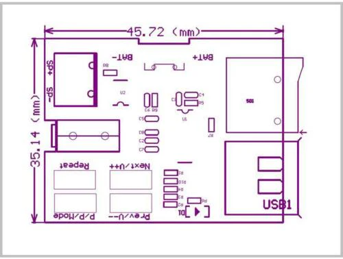 TF Card U Disk MP3 Format Decoder Board Module/Audio Player - Image 7