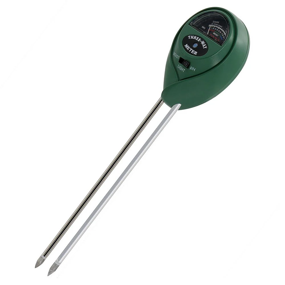 Three Way Soil Meter For Moisture, Light Intensity and pH Testing Meter - Image 11