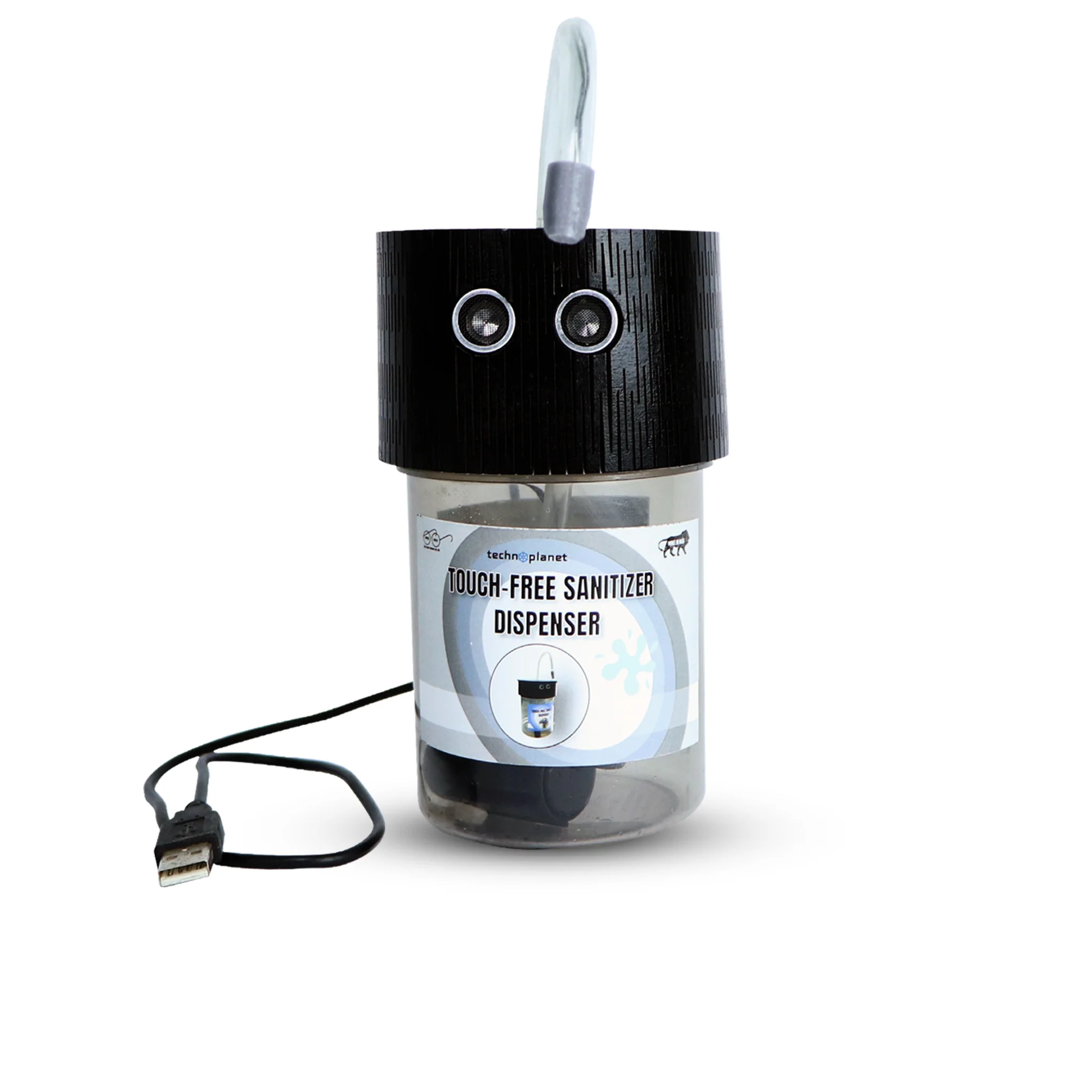 Touch-Free 'Pro' Automatic Sanitizer Dispenser with USB Cable. Indoor/Outdoor Compatible(without sanitizer). - Image 5