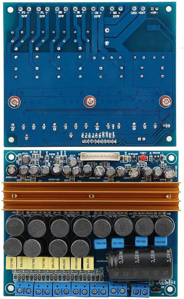 TPA3116 Power Amplifier Board 100Wx2+4*50W Audio Amp 5.1 Channel Class D Digital Amplifier - Image 3