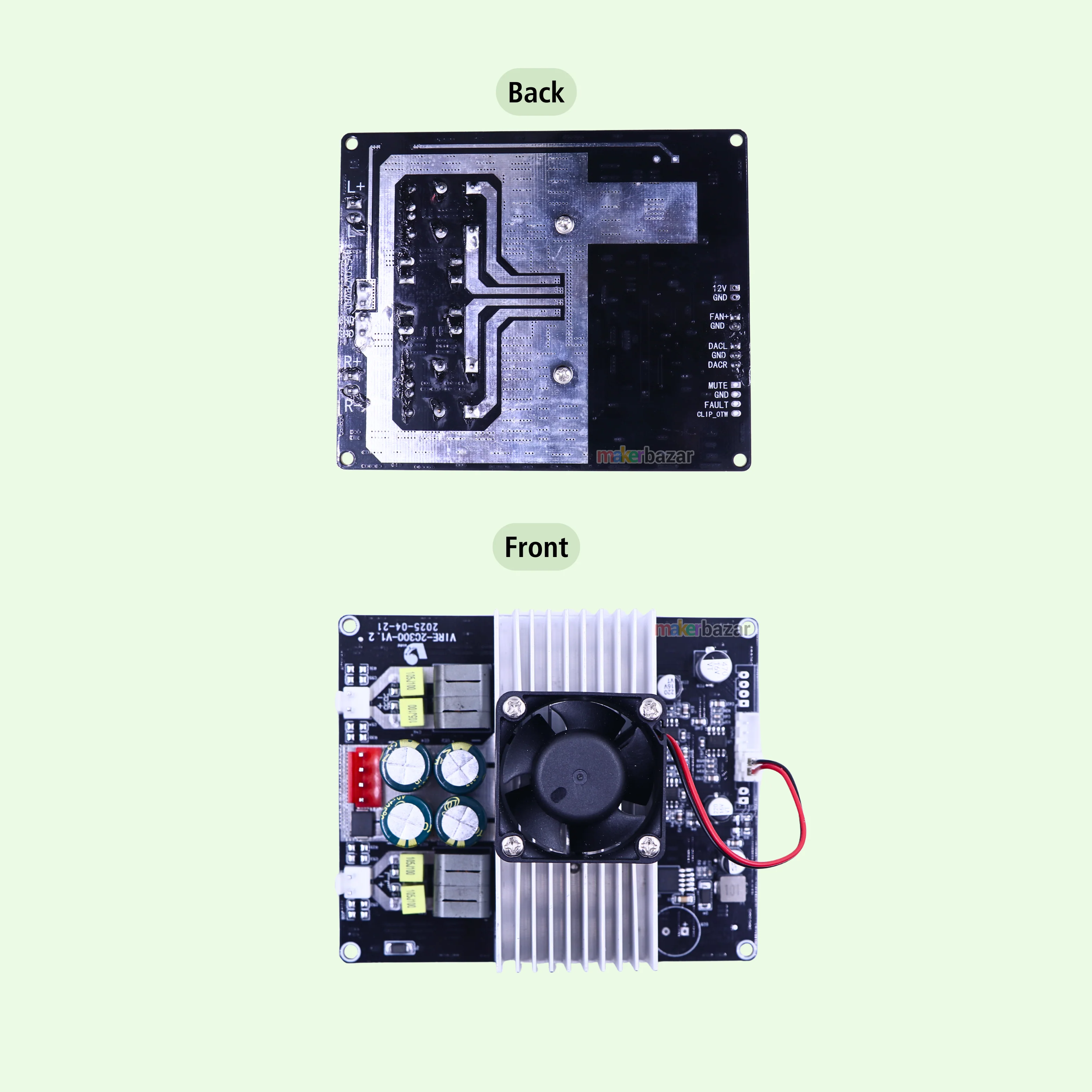 TPA3255 300W+300W Dual-Channel High Amplifier Board Low Noise Module - Image 6