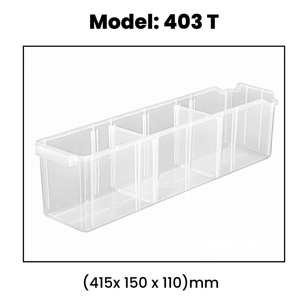 Alkon: Transparent Panda Shelf Bins - Image 10