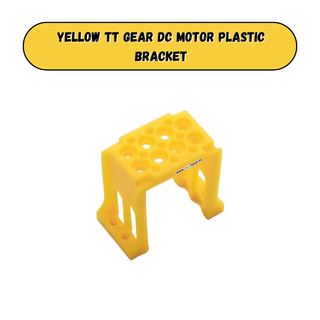 TT Gear DC Motor Plastic Bracket - Image 6