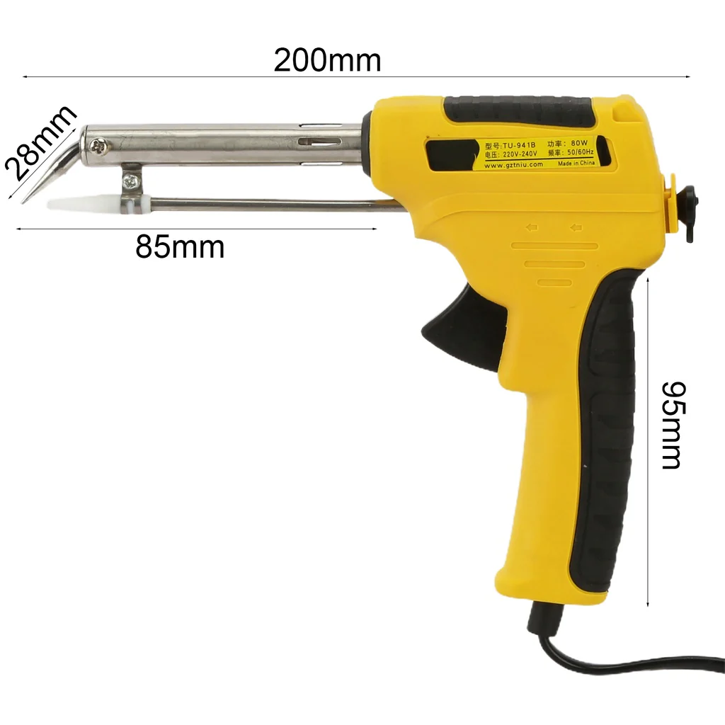 External Heating Send Tin Soldering Gun with Automatic Solder Feed - Image 9