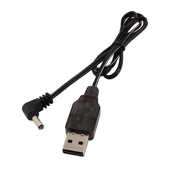 USB Charging Cable (Built-in Chip) with 3.5mm DC Elbow for Ni-CD/Ni-MH Battery RC Cars/ DIY - Image 2