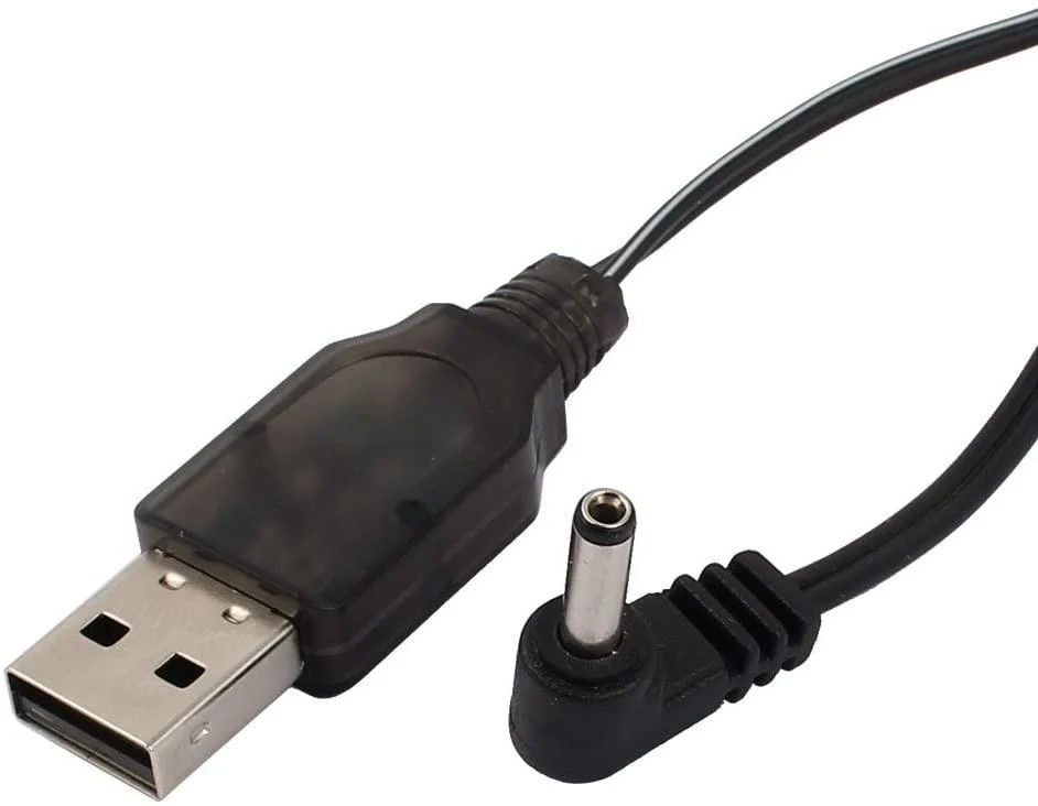 USB Charging Cable (Built-in Chip) with 3.5mm DC Elbow for Ni-CD/Ni-MH Battery RC Cars/ DIY - Image 3
