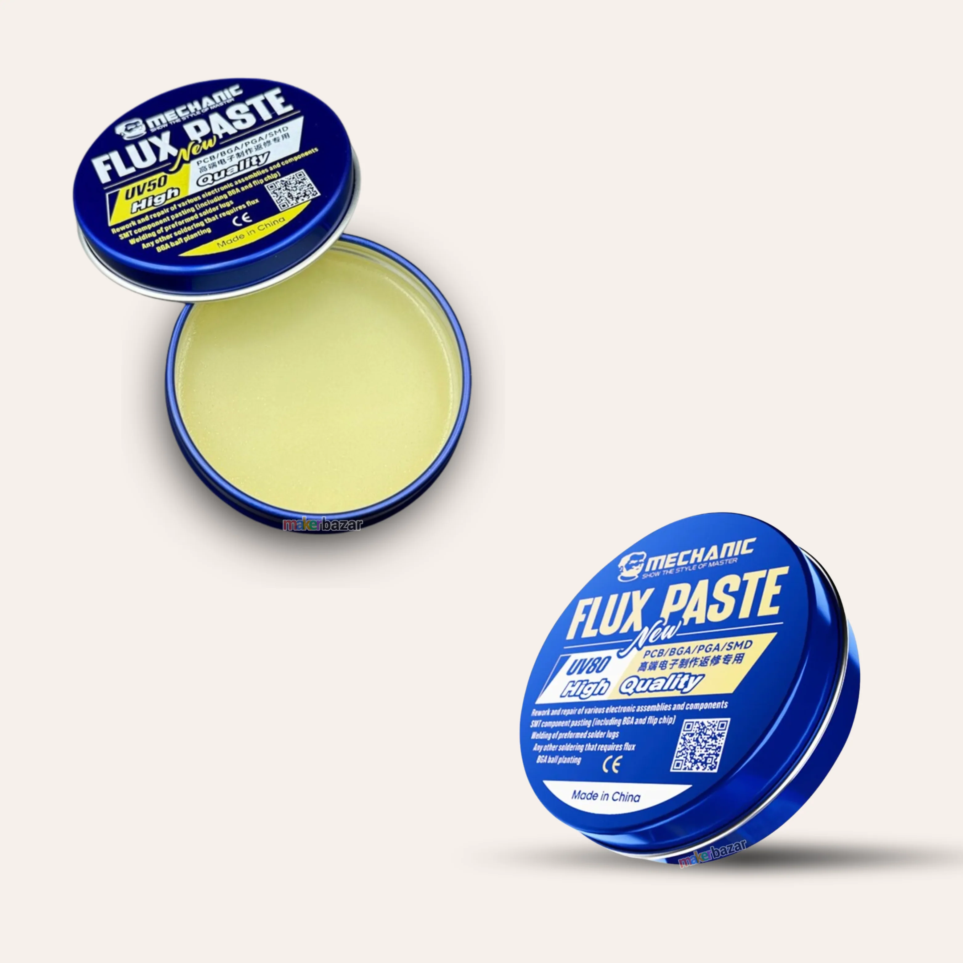 Mechanic: Flux Paste for PCB/SMD/BGA/PGA Soldering