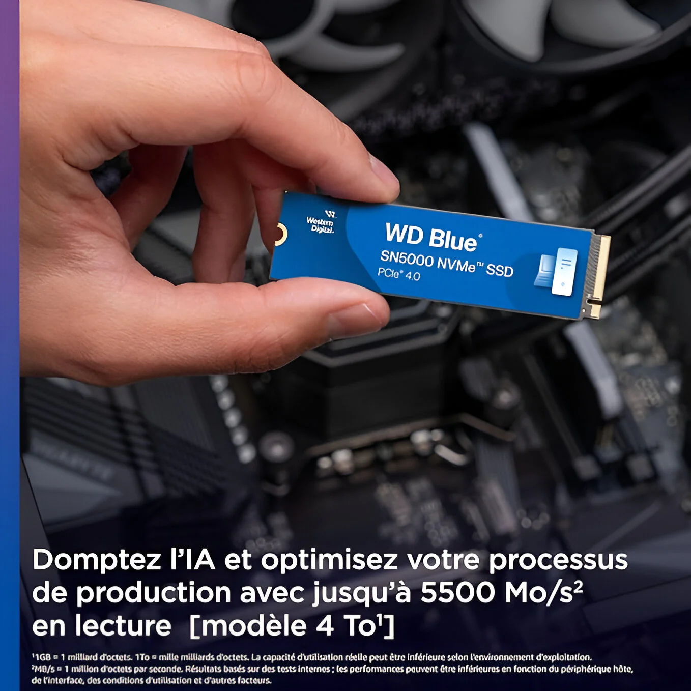 Western Digital Blue SN5000 NVMe SSD - Image 2