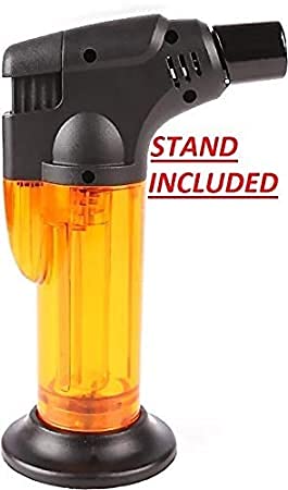 Windproof Refillable Butane Jet Torch Flame Gas Lighter Tool - Image 11
