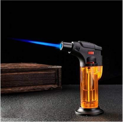 Windproof Refillable Butane Jet Torch Flame Gas Lighter Tool - Image 13