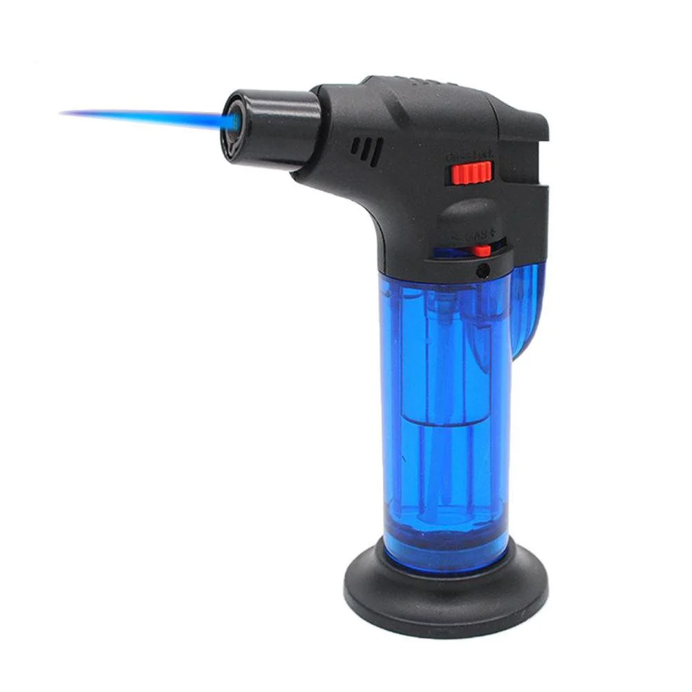 Windproof Refillable Butane Jet Torch Flame Gas Lighter Tool - Image 6