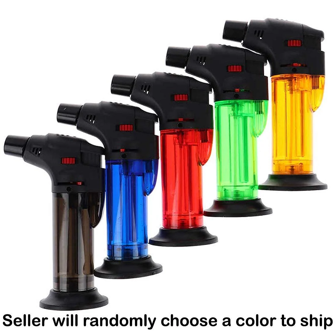 Windproof Refillable Butane Jet Torch Flame Gas Lighter Tool - Image 9
