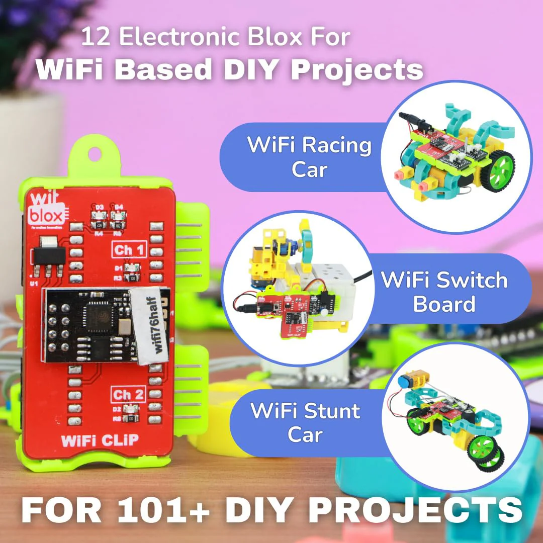 WitBlox IOT Robotic Science Kit 101+ projects 137 Parts - Image 4