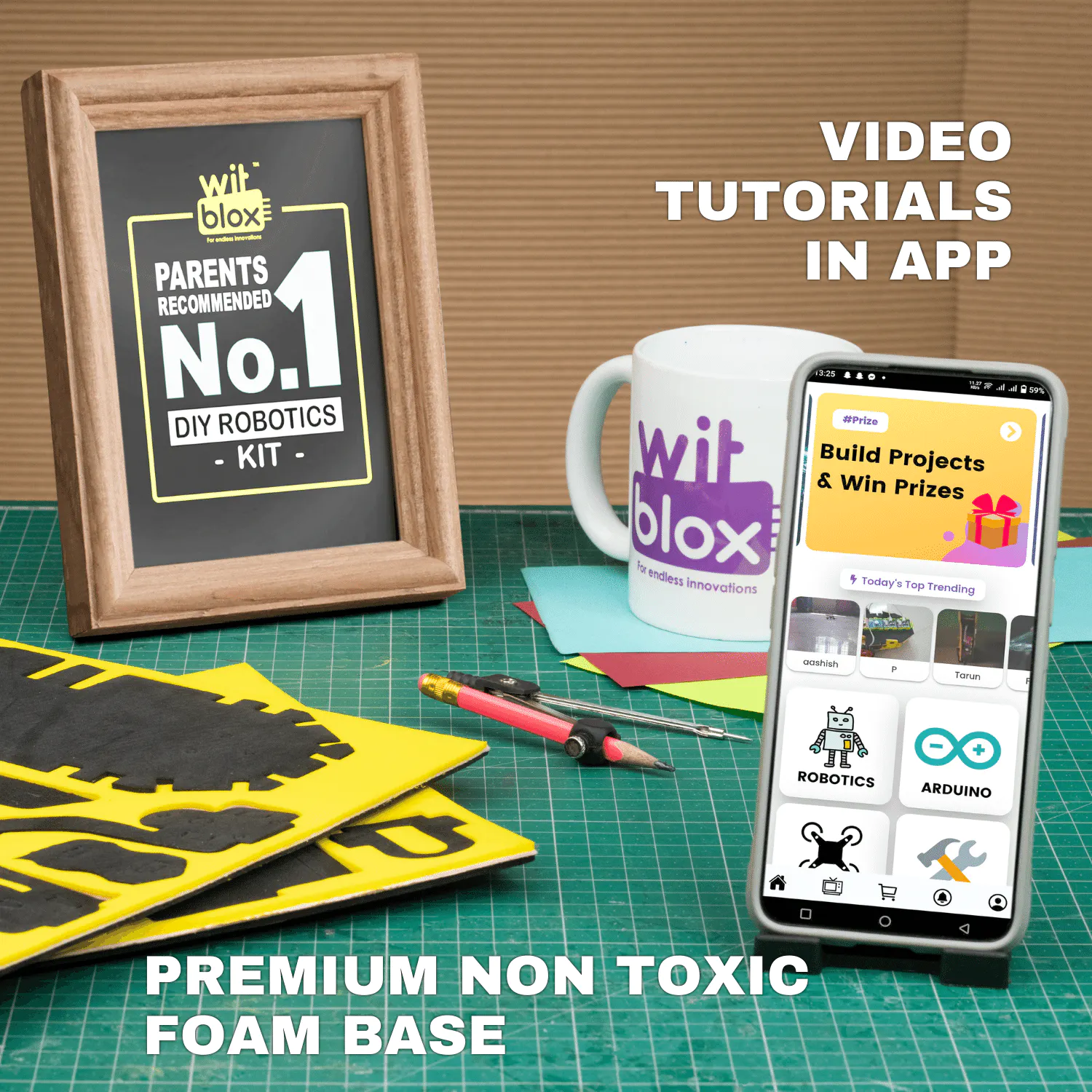 WitBlox Mega DIY Robotics Kit with Artificial Intelligence Edition [AI] - Image 3