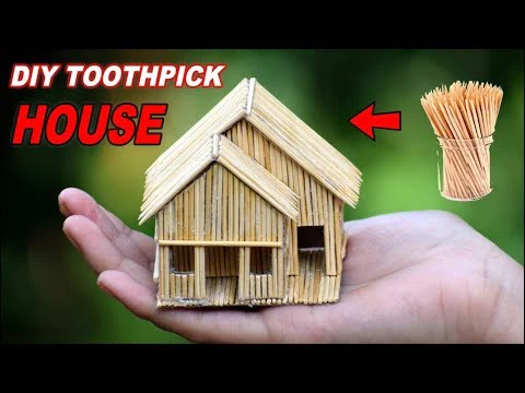 Simple Wooden Toothpick Box (Flat Head) for DIY/ Craft - Image 3