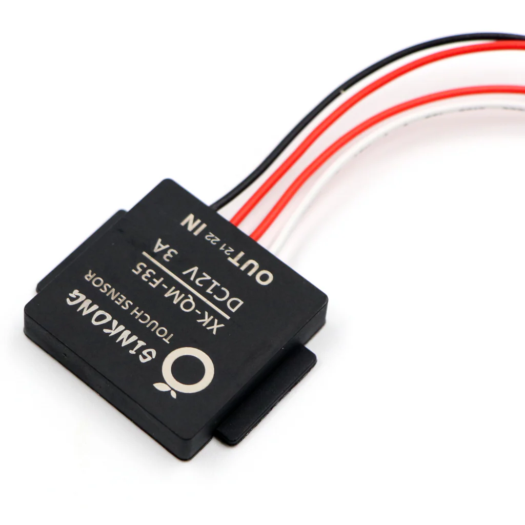 XK-QM-F35 Single Touch Sensor Mirror Switch For Glass Lamp Mirror Light LED 12VDC 3A One Colour - Image 8