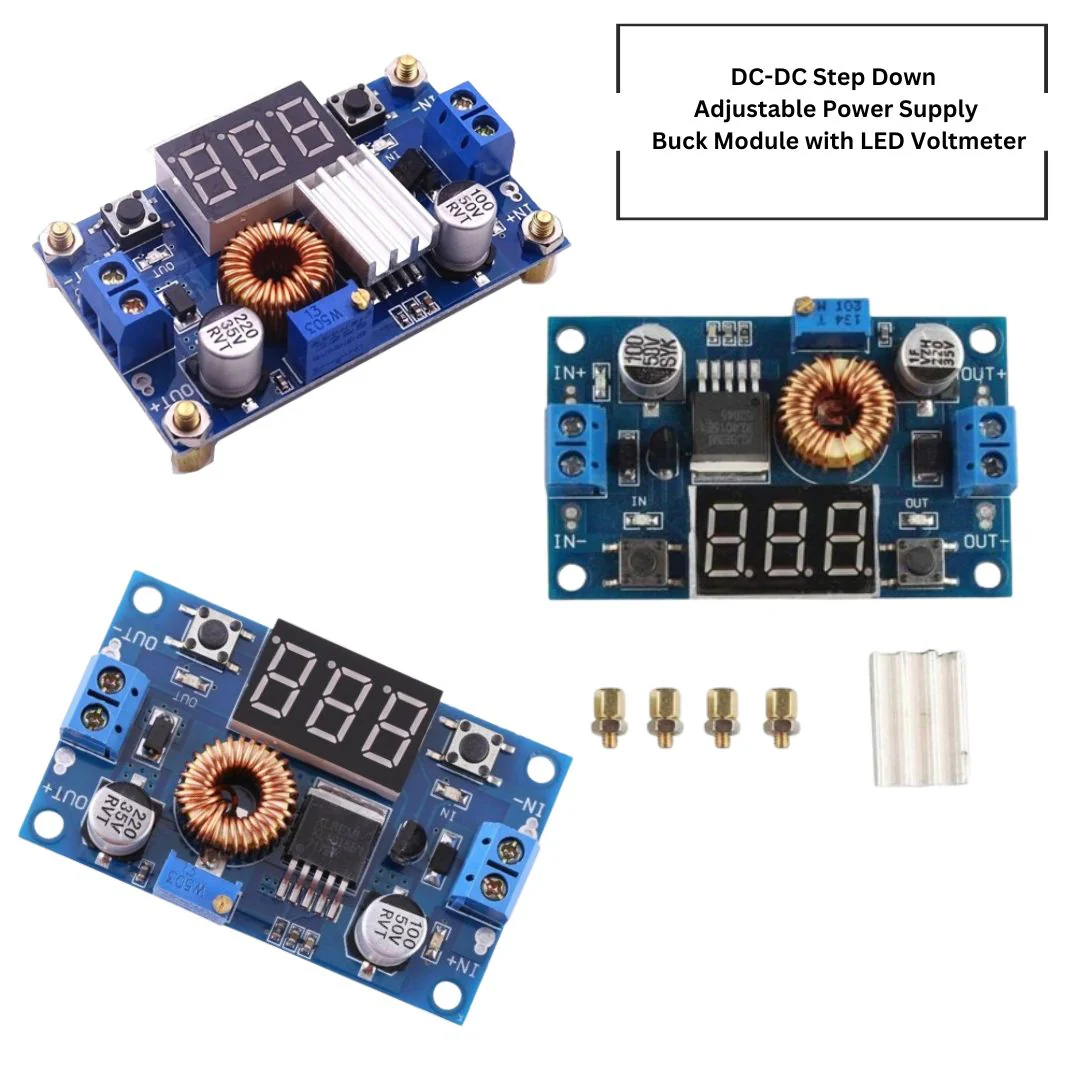 XL4015 5A DC-DC Step Down Adjustable Power Supply Buck Module - Image 12